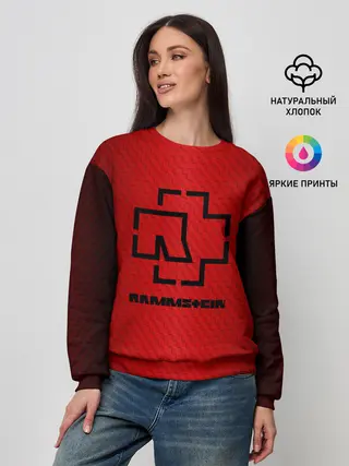 Женский свитшот / Rammstein.