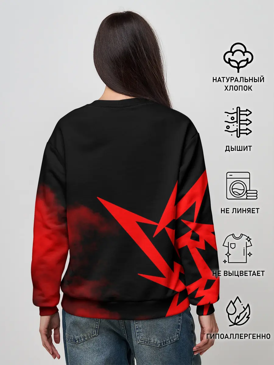 Женский свитшот / Metallica