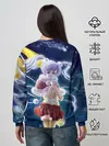 Женский свитшот / Зайчик и Хацуне Мику
