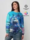Женский свитшот / Подводная Хацуне Мику