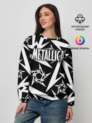 Женский свитшот / Metallica