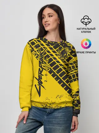 Женский свитшот / Cyberpunk 2077