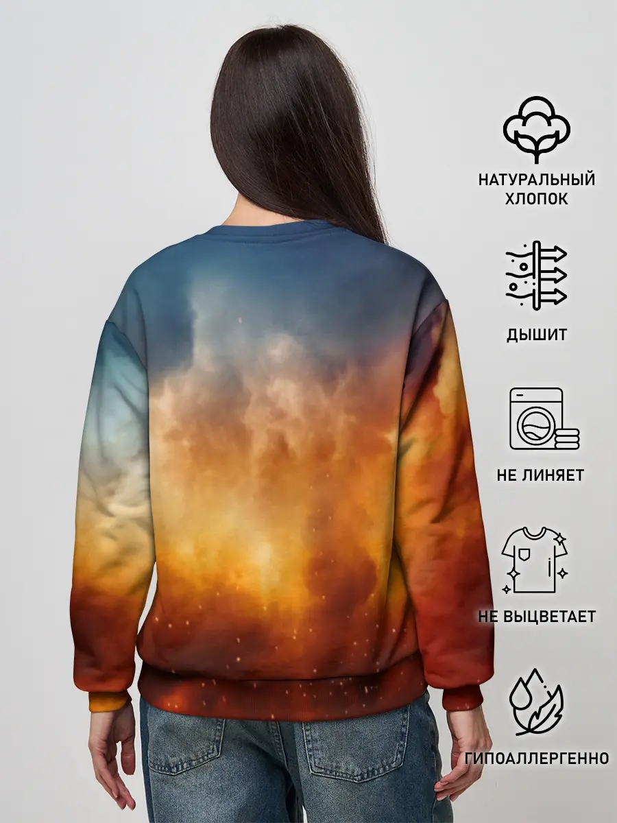 Женский свитшот / Good Omens