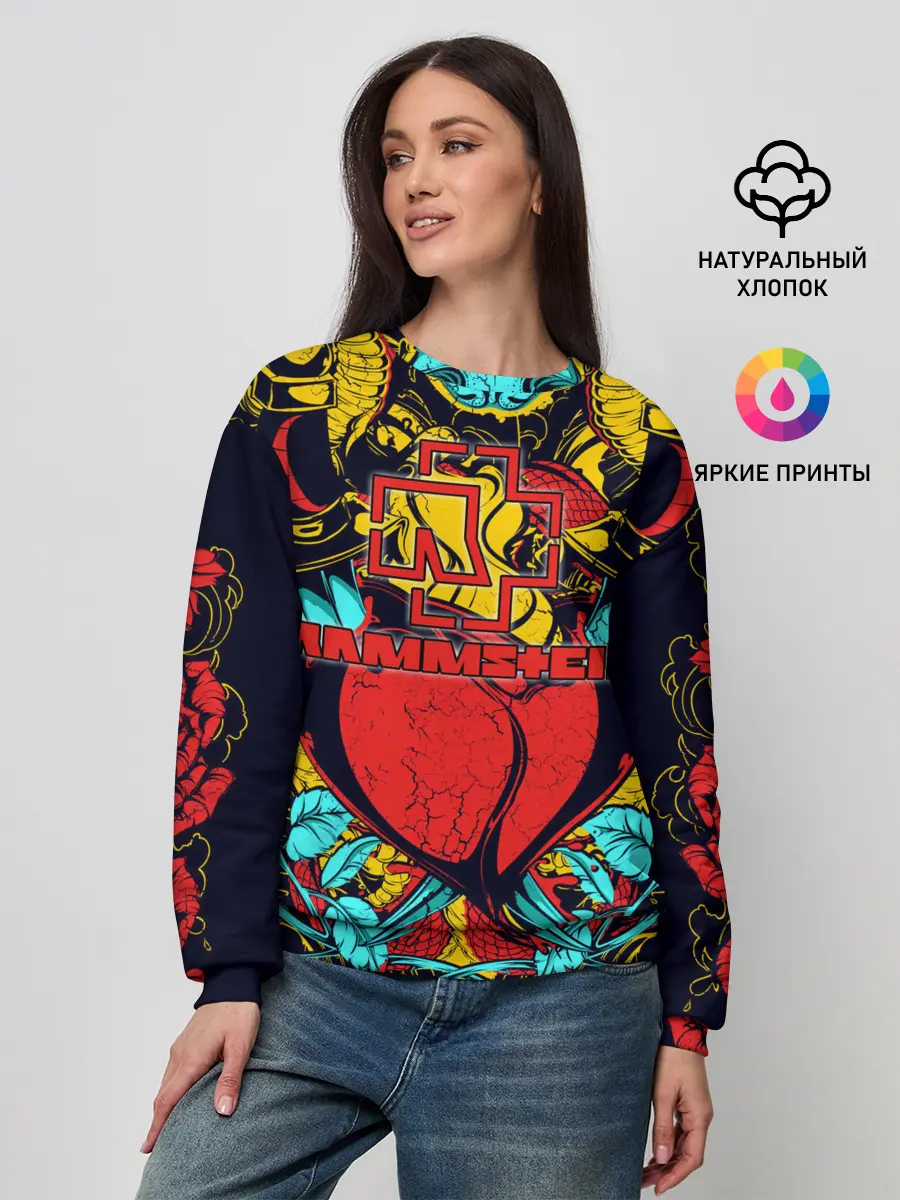 Женский свитшот / Rammstein