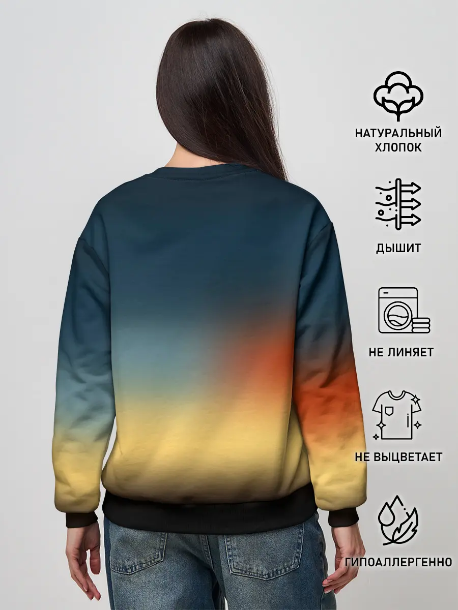 Женский свитшот / Good Omens