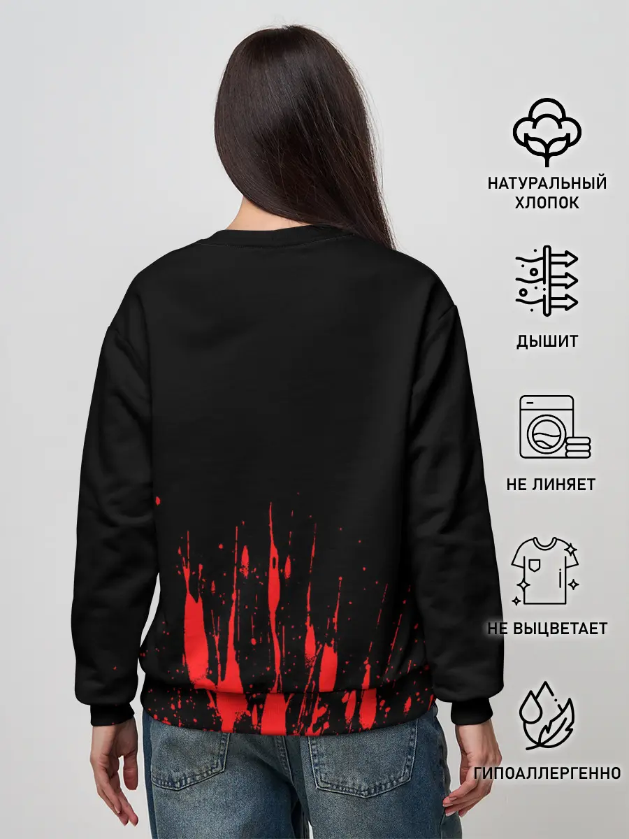 Женский свитшот / DOOM Bloody