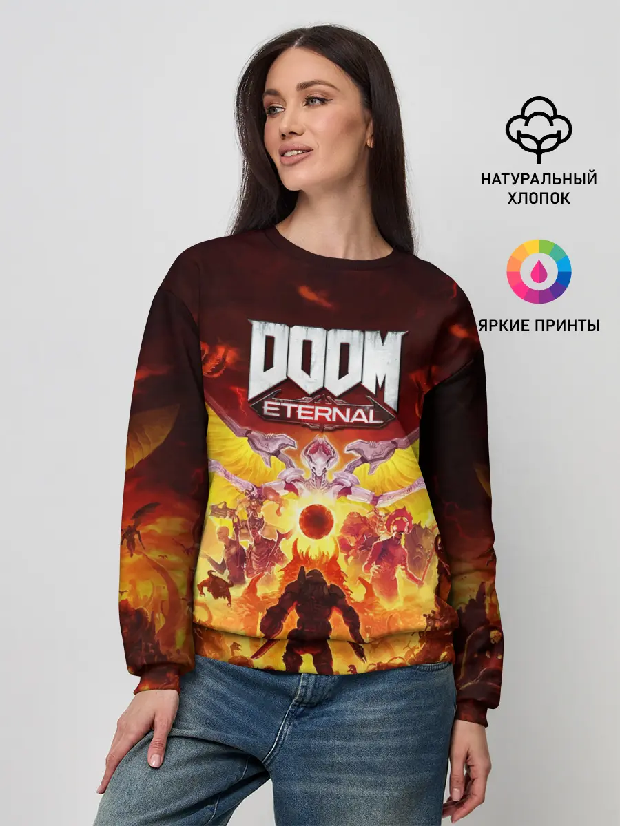 Женский свитшот / DOOM Eternal
