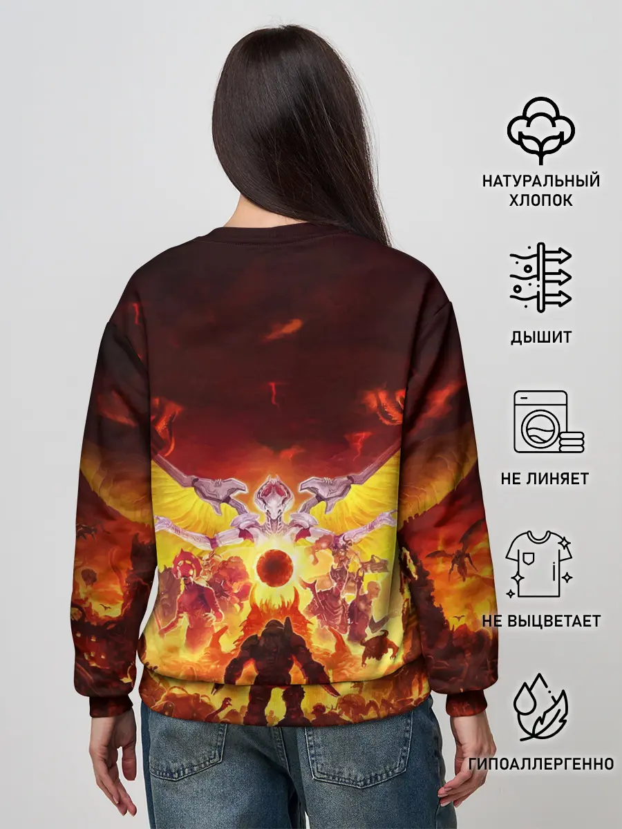 Женский свитшот / DOOM Eternal