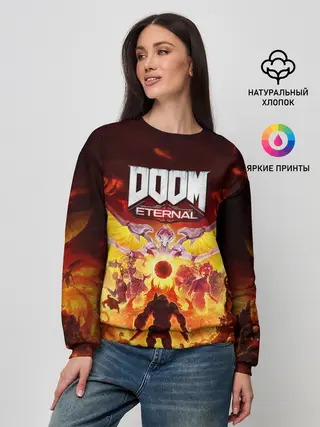 Женский свитшот / DOOM Eternal