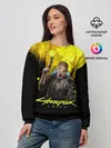 Женский свитшот / CYBERPUNK 2077
