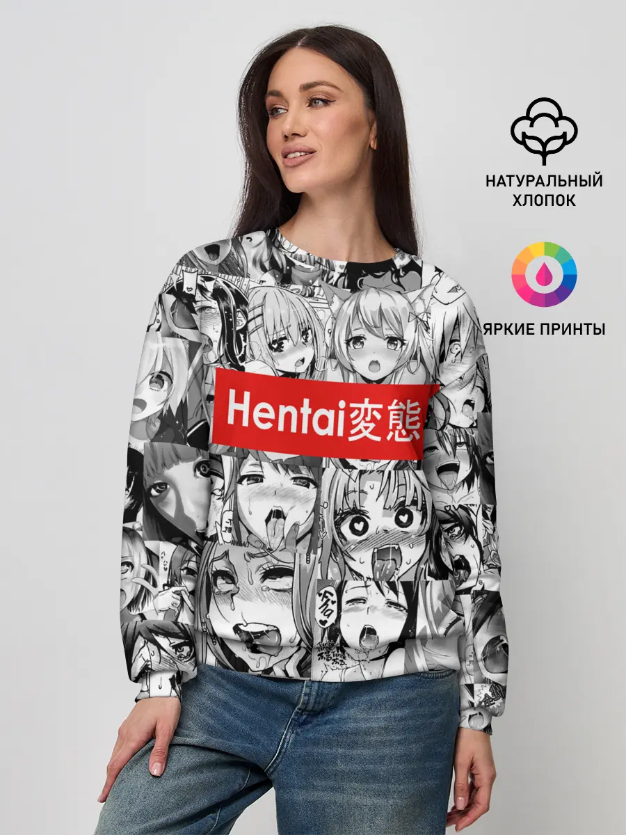 Женский свитшот / Японская анимация