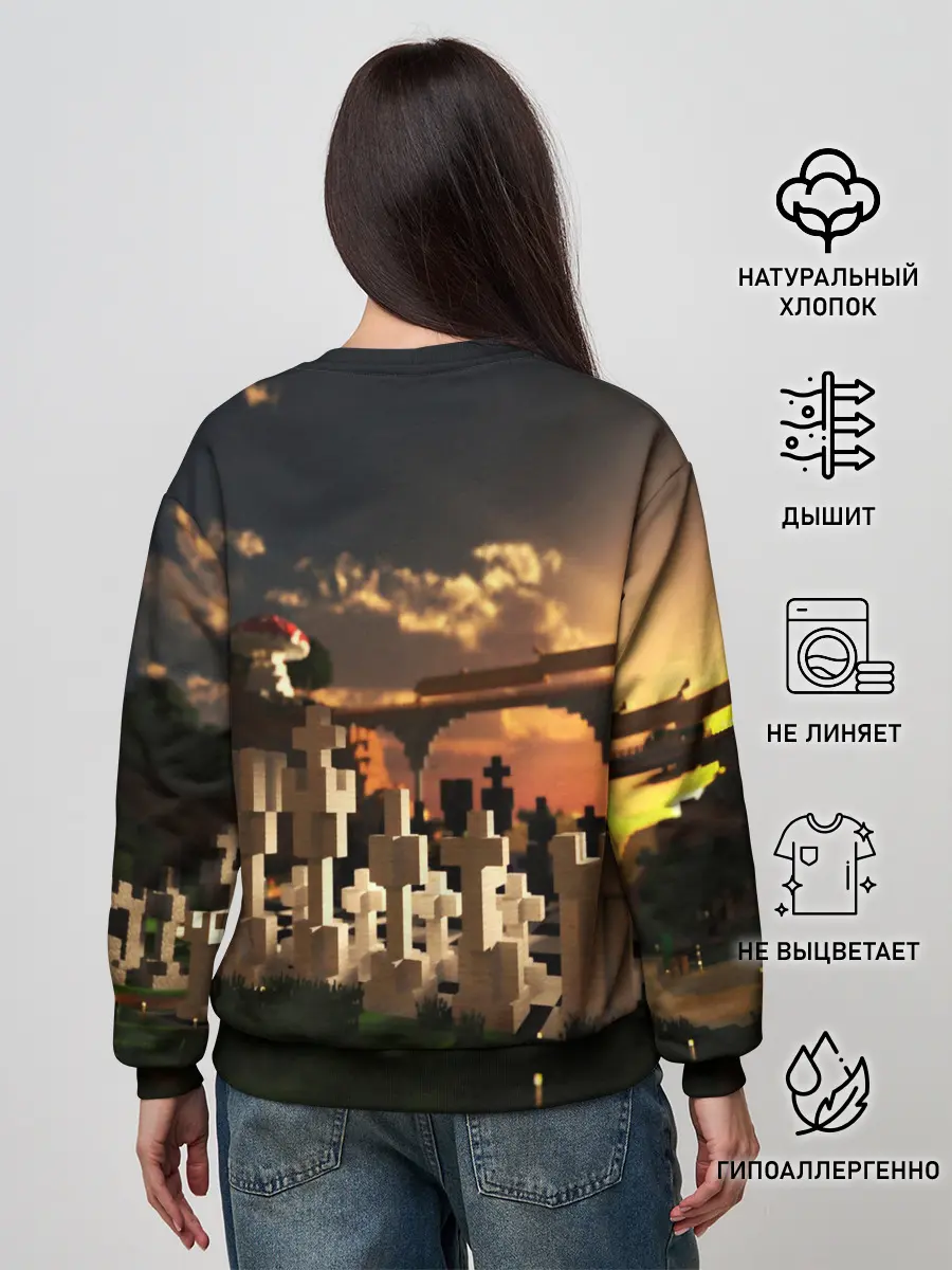 Женский свитшот / MINECRAFT