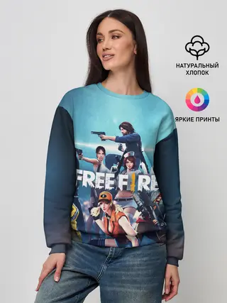 Женский свитшот / FREE FIRE