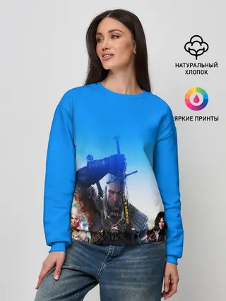 Женский свитшот / ВЕДЬМАК 3