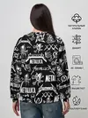 Женский свитшот / METALLICA LOGOBOMBING