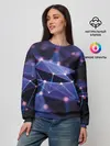 Женский свитшот / 3D блики