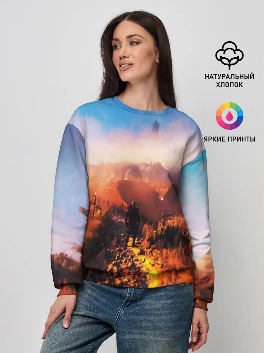 Женский свитшот / ВЕДЬМАК