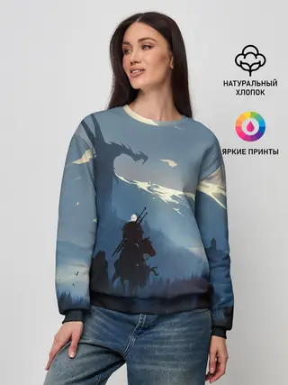 Женский свитшот / ВЕДЬМАК