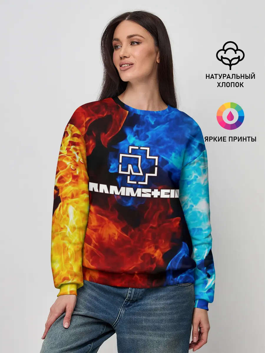 Женский свитшот / RAMMSTEIN