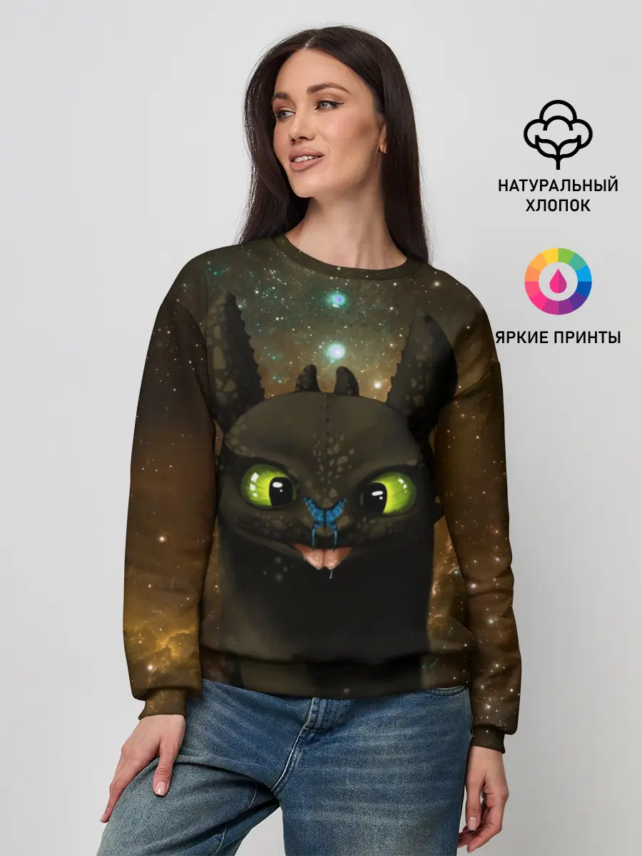 Женский свитшот / Night Fury