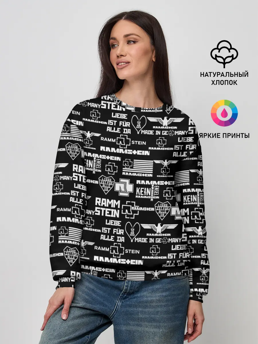 Женский свитшот / RAMMSTEIN