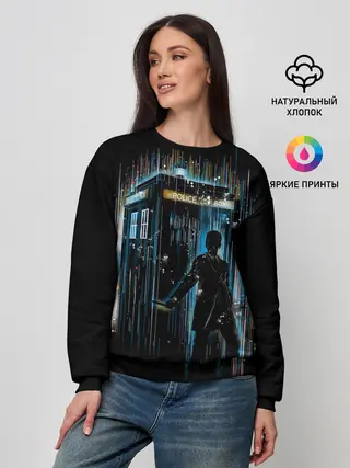 Женский свитшот / ДОКТОР КТО | DOCTOR WHO