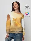 Женский свитшот / Лисичка в тумане