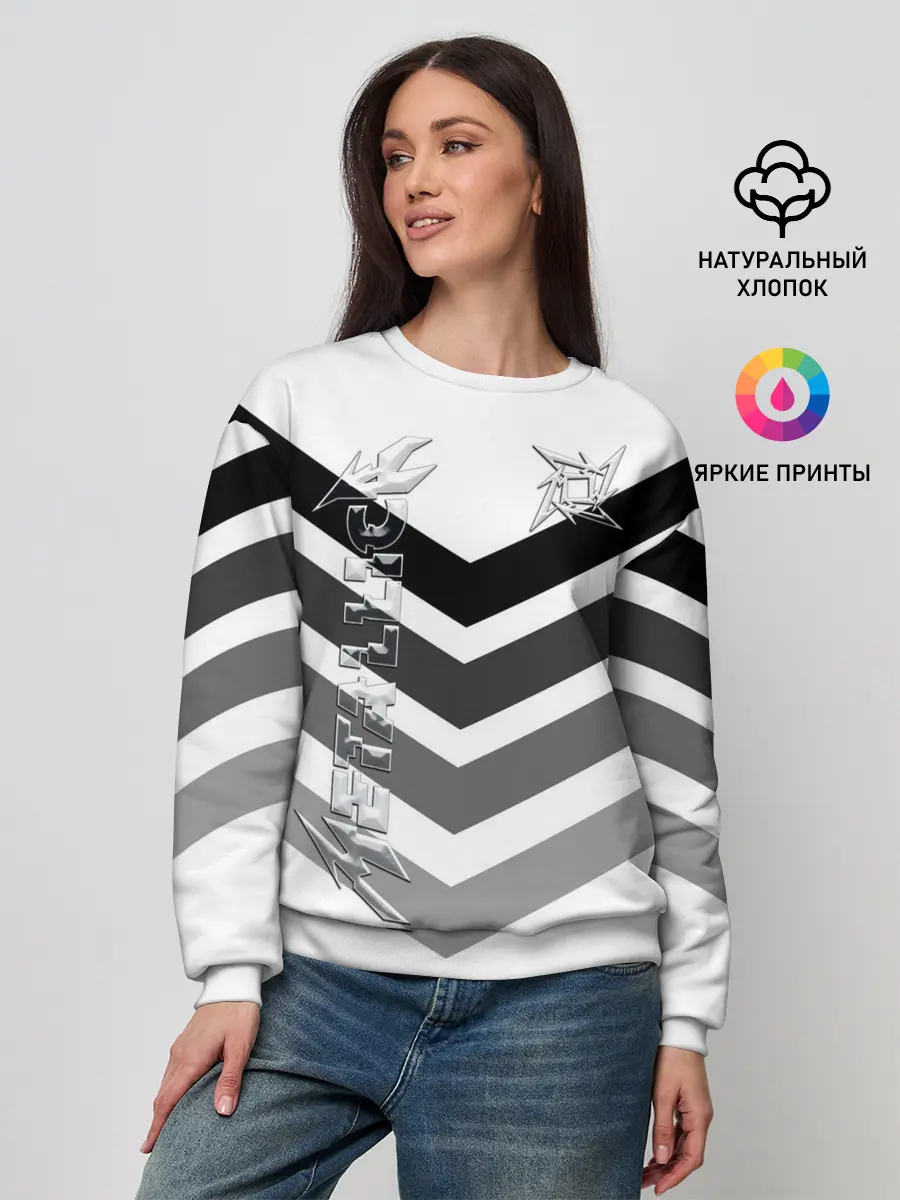 Женский свитшот / Metallica