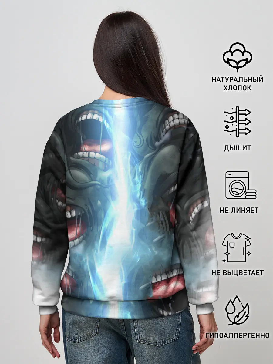 Женский свитшот / Оверлорд Пасти