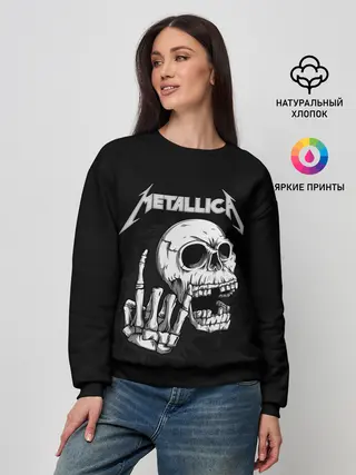 Женский свитшот / Metallica