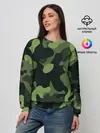 Женский свитшот / Камуфляж