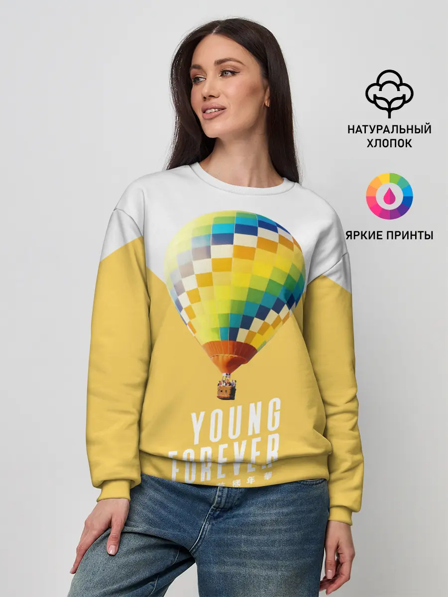 Женский свитшот / BTS Young Forever