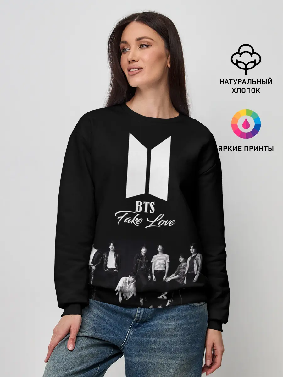 Женский свитшот / BTS Take love