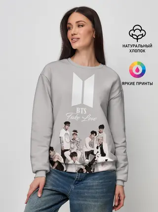 Женский свитшот / BTS Take love