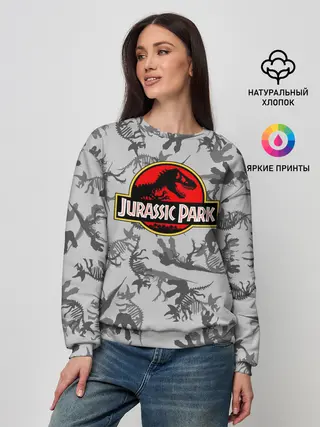 Женский свитшот / Парк Юрского Периода