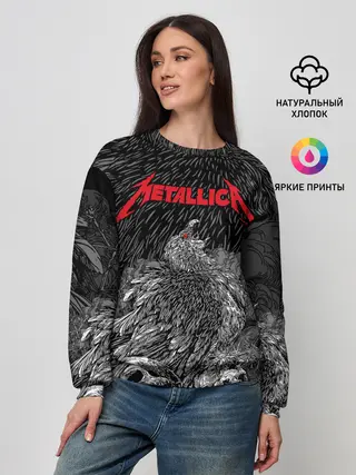 Женский свитшот / Metallica