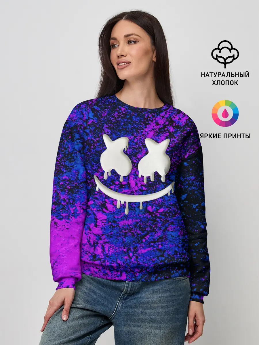 Женский свитшот / MARSHMELLO