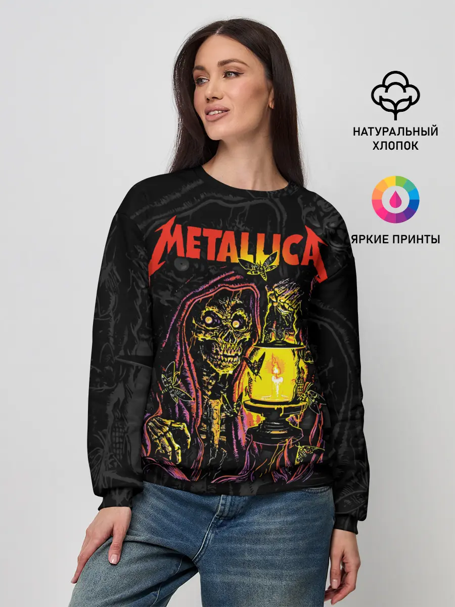 Женский свитшот / Metallica