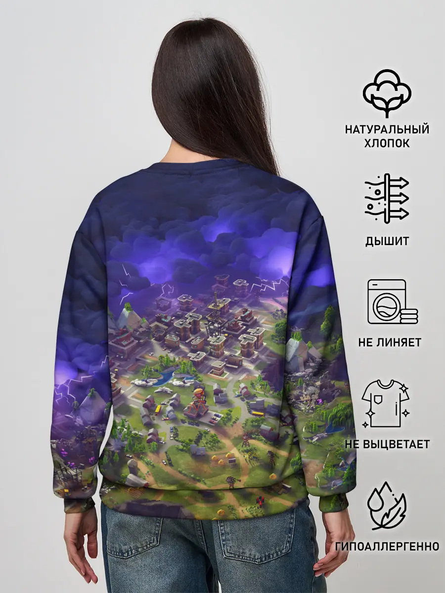 Женский свитшот / Fortnite