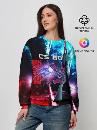Женский свитшот / cs:go