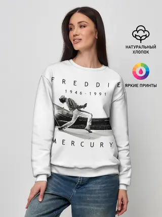 Женский свитшот / Фредди Меркьюри