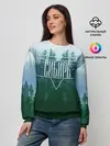 Женский свитшот / Сибирь