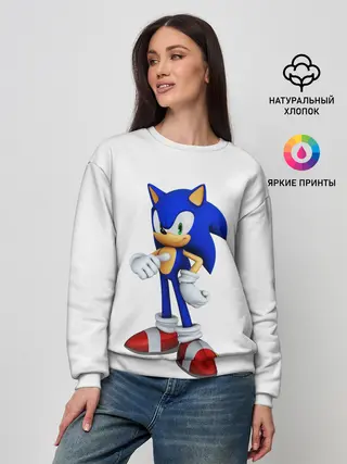 Женский свитшот / Sonic