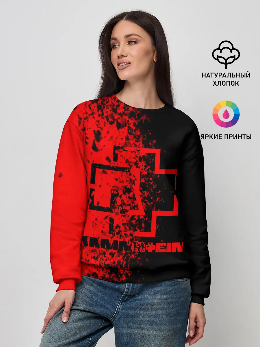 Женский свитшот / Rammstein.