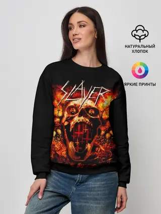 Женский свитшот / SLAYER