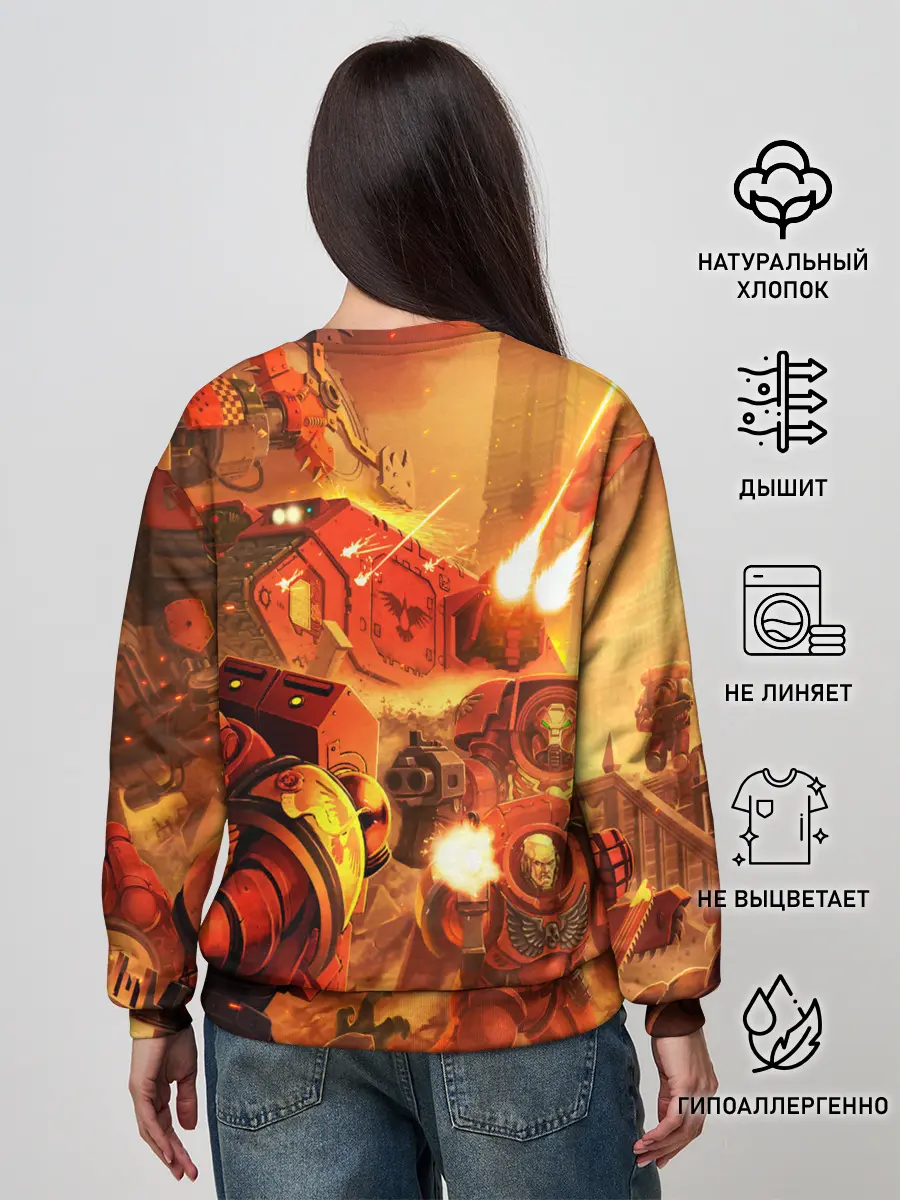 Женский свитшот / WARHAMMER 40K