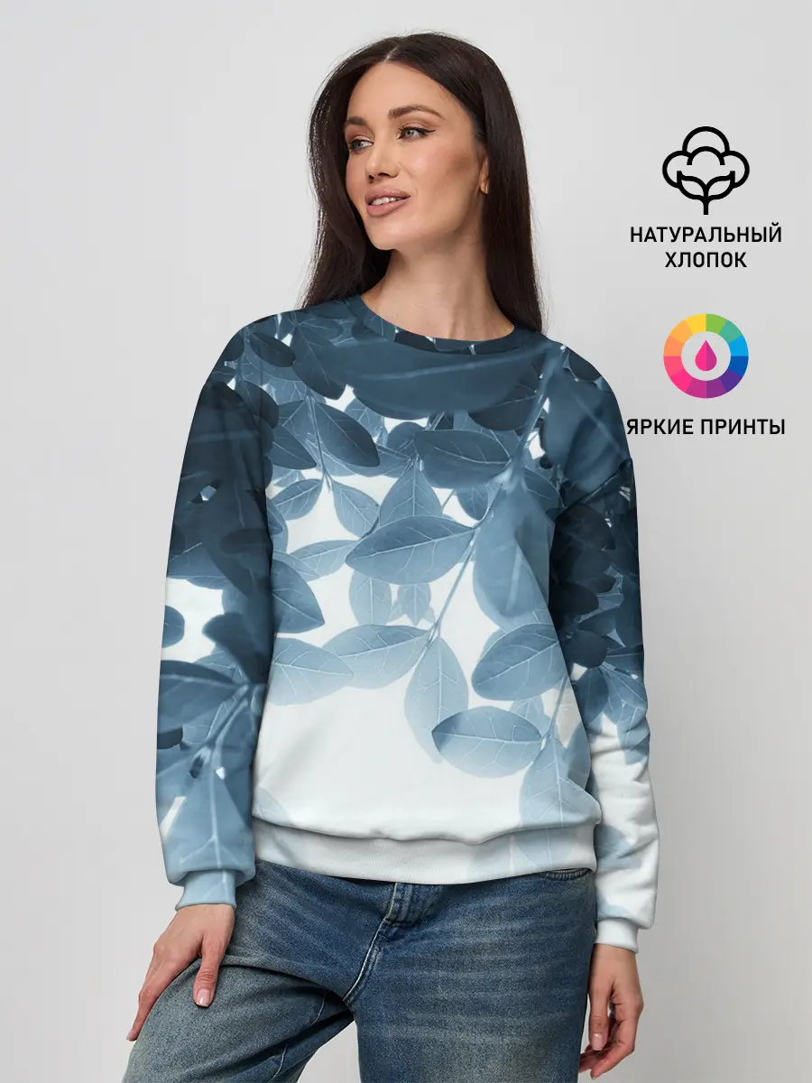 Женский свитшот / Тропики