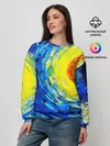 Женский свитшот / КРАСКИ ВАНГОГА