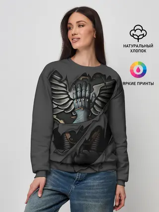 Женский свитшот / Железные Руки Броня