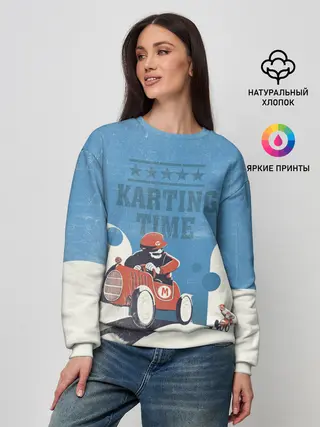 Женский свитшот / Karting time